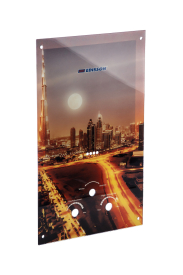 Стеклянная лицевая панель EDISSON S 20 G (Мегаполис)