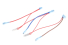 Комплект монтажных проводов 16AWG, (б/п) HITPRO
